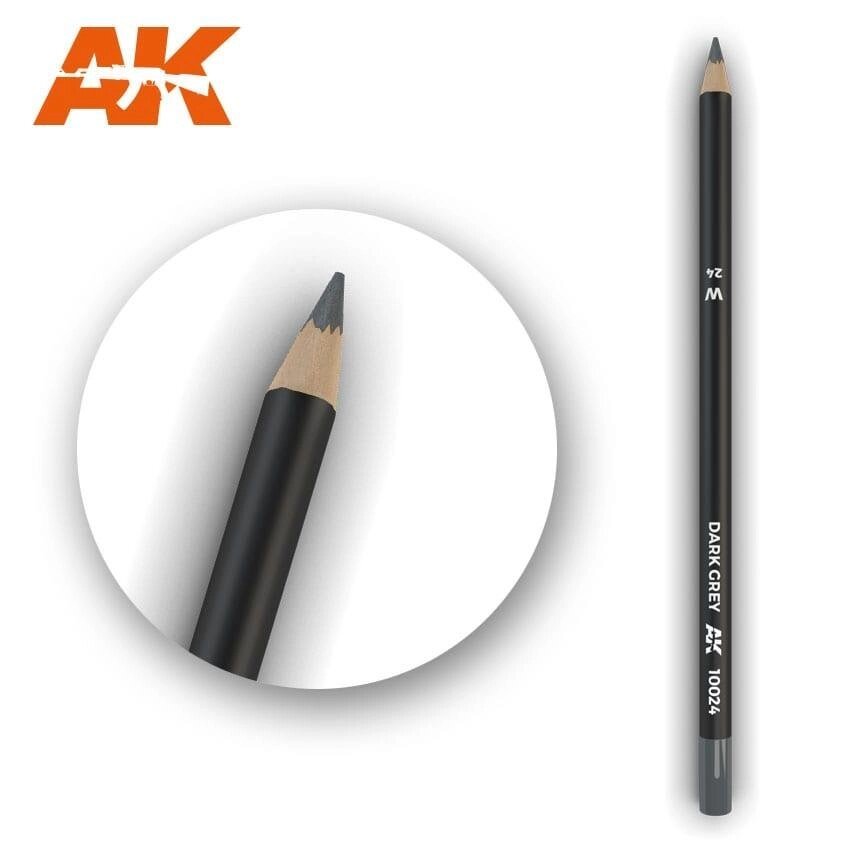 Олівець для ефектів темно-сірий 17см. AK-INTERACTIVE AK10024 від компанії Хоббінет - збірні моделі - фото 1