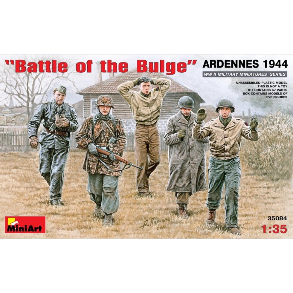 Операція "Battle of the Bulge" Арденни 1944.1 / 35 MINIART 35084 від компанії Хоббінет - збірні моделі - фото 1