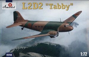 Збірна модель японського транспортного літака L2D2 "TADDY". 1/72 AMODEL 72214