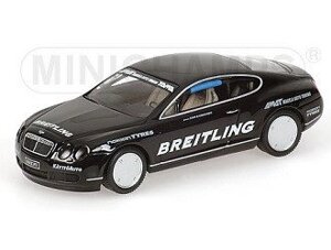 BENTLEY CONTINENTAL GT - WORLD RECORD CAR ON ICE - 2007 - 321 KM / H. 1/43 MINICHAMPS 436139026