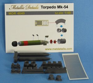 Збірна модель. Торпеда Mk-54. 1/48 METALLIC DETAILS MDR4849