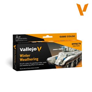 Набір фарб Winter Weathering. VALLEJO 70263