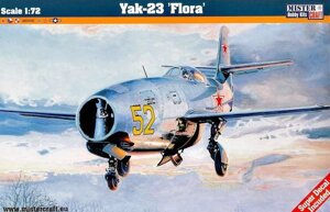 Літак Як-23 Флора. 1/72 MISTER CRAFT D-224
