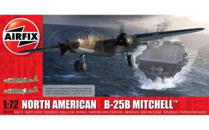 North American B25B Mitchell. Збірна модель літака в масштабі 1/72. AIRFIX 06020