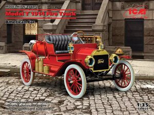 Американский пожарный автомобиль Model T 1914. 1/35 ICM 35605 в Запорожской области от компании Хоббинет - сборные модели
