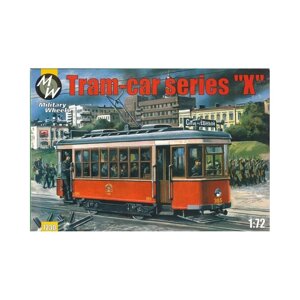 1/72 MILITARY WHEELS 7230 - Tram-car Kh / КХ Радянський трамвай