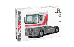 Renault AE500 Magnum. Збірна модель вантажного автомобіля у масштабі 1/24. ITALERI 3969