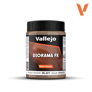 Гель для імітації води Мутна вода 200мл. VALLEJO 26221