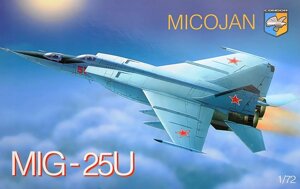 МіГ-25у. Збірна модель радянського літака в масштабі 1/72. CONDOR 7213