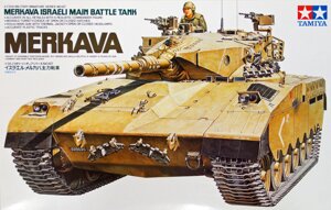 Merkava MBT. Збірна модель танка у масштабі 1/35. TAMIYA 35127