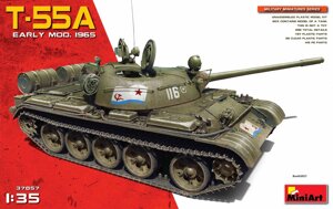 Радянський середній танк Т-55А зразка 1965 р ранній. 1/35 MINIART 37057