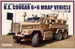U. S. COUGAR 66 MRAP VEHICLE. Збірна модель у масштабі 1/35. MENG MODEL SS-005