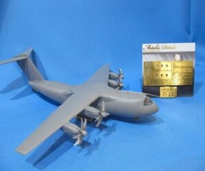 Фототравлення для деталировки моделі літака Airbus A400M. 1/144 METALLIC DETAILS MD 14422