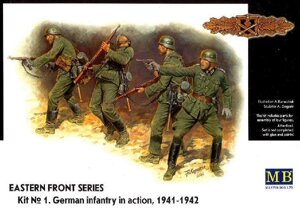 Німецька піхота в бою 1941-1942рр. 1/35 MASTER BOX 3522
