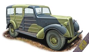 Super Snipe Station Wagon (Woodie). Сборная модель военного автомобиля в масштабе 1/72. ACE 72551