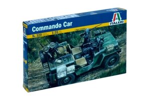 Jeep MB Willys COMMANDO CAR. Збірна модель автомобіля в масштабі 1/35. ITALERI 320