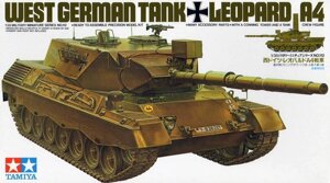 Leopard A4. Збірна модель танка у масштабі 1/35. TAMIYA 35112