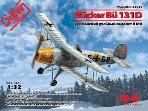 Bücker Bü 131D, Німецький навчальний літак ІІ МВ. 1/32 ICM 32030