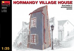 Нормандський сільський будинок. Збірна модель в масштабі 1/35. MINIART 35524