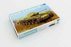 Радянський важкий танк КВ-1С / 85. Збірна модель в масштабі 1/35. TRUMPETER 01567