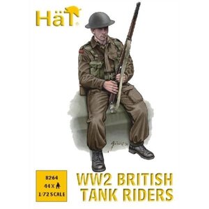 British Tank Riders. 1/72 HAT 8264