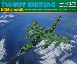 Літак РЕБ Як-28ПП "BREWER-E". 1/48 BOBCAT 48002