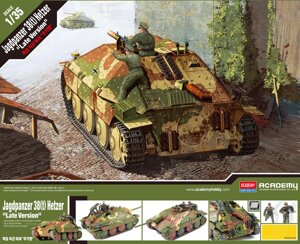 САУ Jagdpanzer 38(t) Hetzer пізня модифікація. ACADEMY 13230