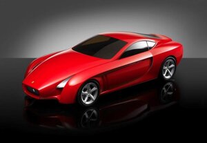 Ferrari Trediviso. Колекційна модель автомобіля в масштабі 1/43. RED LINE 146