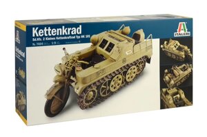 KETTENKRAD. Сборная модель в масштабе 1/9. ITALERI 7404