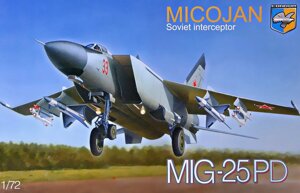 МиГ-25ПД. Збірна модель в масштабі 1/72. CONDOR 7216