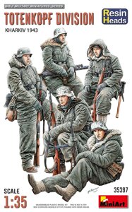 Солдати 3-ої танкової дивізії СС "Тотенкопф" (Харків, 1943 рік) 1/35 MINIART 35397
