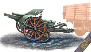 Польова пушка 105/28 на транспортному причепі. Збірна модель у масштабі 1/72. ACE 72595