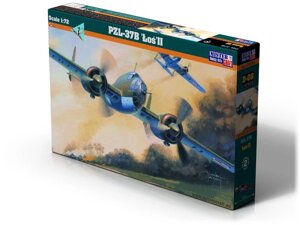 P-37B LOS II. Збірна модель літака в масштабі 1/72. MISTER CRAFT D-8