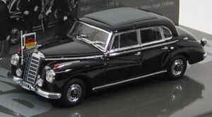 Mercedes-Benz 300 B (W186 III) Konrad Adenauer. 1/43 MINICHAMPS 436039000