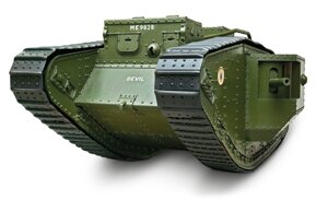 Збірні моделі танків WWI у масштабі 1/72