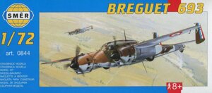 Модель літака Breguet 693. 1/72 SMER 0844