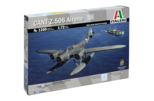 CANT Z 506 AIRONE. Збірна модель італійського гідролітака в масштабі 1/72. ITALERI 1360