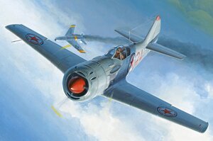 Lavochkin La-11 Fang. Збірна модель літака у масштабі 1/48. HOBBY BOSS 81760