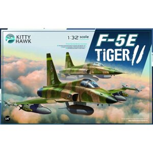 F-5E Tiger II. збірна пластикова модель літака 1/32 kitty hawk KH32018