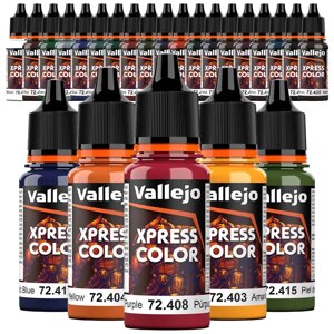 Фарби для мініатюр VALLEJO Xpress Color