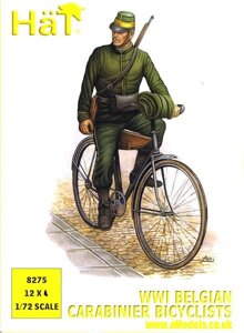 Belgian Carabinier Bicyclists (1914-1918). 1/72 HAT 8275