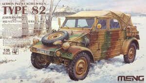 Pkw. K1 Kübelwagen Type 82 (Східний фронт). Збірна модель у масштабі 1/35. MENG VS-016