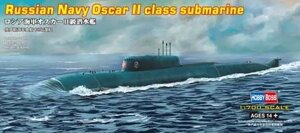 АПЛ типу "Оскар II". Збірна модель підводного човна в масштабі 1/700. HOBBY BOSS 87021