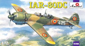 Збірна модель тренувального літака IAR-80DC. 1/72 AMODEL 72204