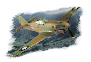 P-40B / C Hawk-81. Збірна модель в масштабі 1/72. HOBBY BOSS 80209