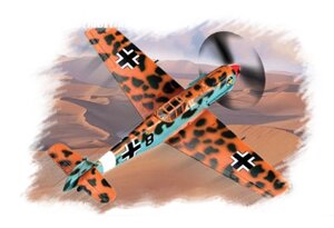 Bf109E-4/7. Збірна пластикова модель. 1/72 HOBBY BOSS 80254