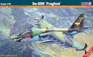 Су-25K Frogfoot. Збірна модель літака в масштабі 1/72. MISTER CRAFT E-10