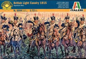 Британська легка кавалерія 1815 року. 1/72 ITALERI 6094