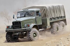 КрАЗ-255Б. Збірна модель вантажного автомобіля в масштабі 1/35. HOBBY BOSS 85506