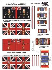 Флаги и штандарты в масштабе 1/72. Waterloo 1815 (3). ROFUR-FLAGS 107 в Запорожской области от компании Хоббинет - сборные модели
